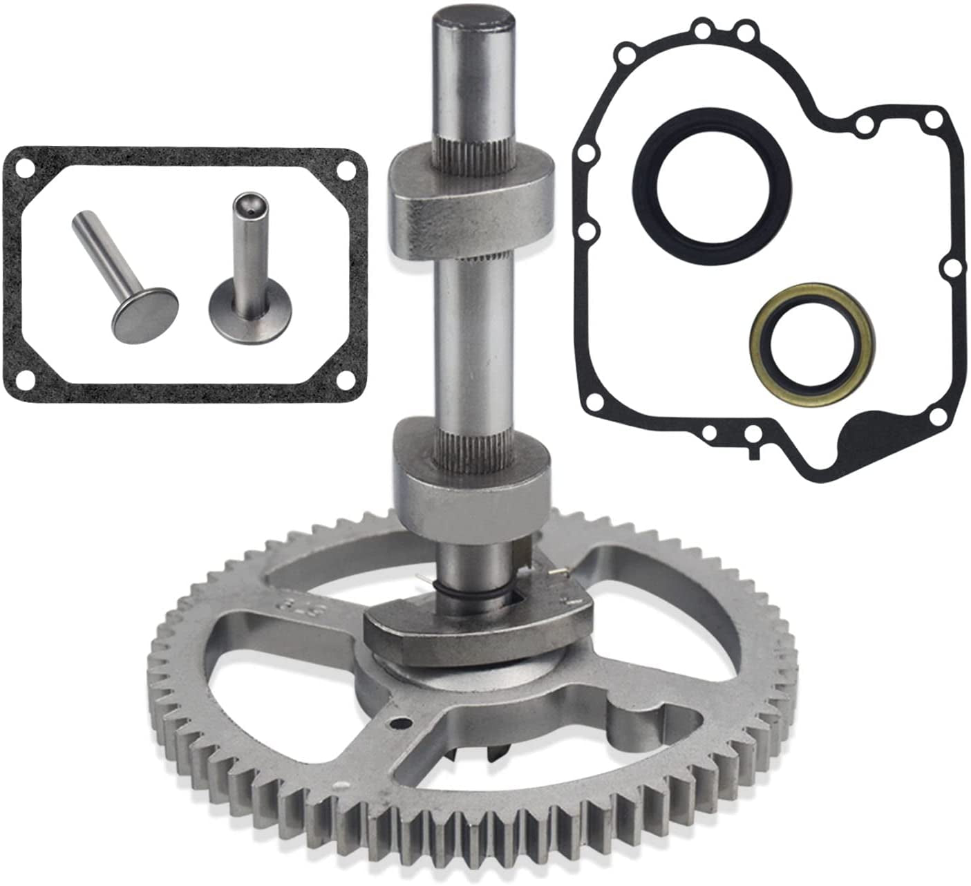 84005207 793880 Camshaft - for B&amp;S 793880 793583 792681 791942 795102 Cam Replacement Kit with 795387 Oil Seal Ring and 697110 Crankcase Gaskets