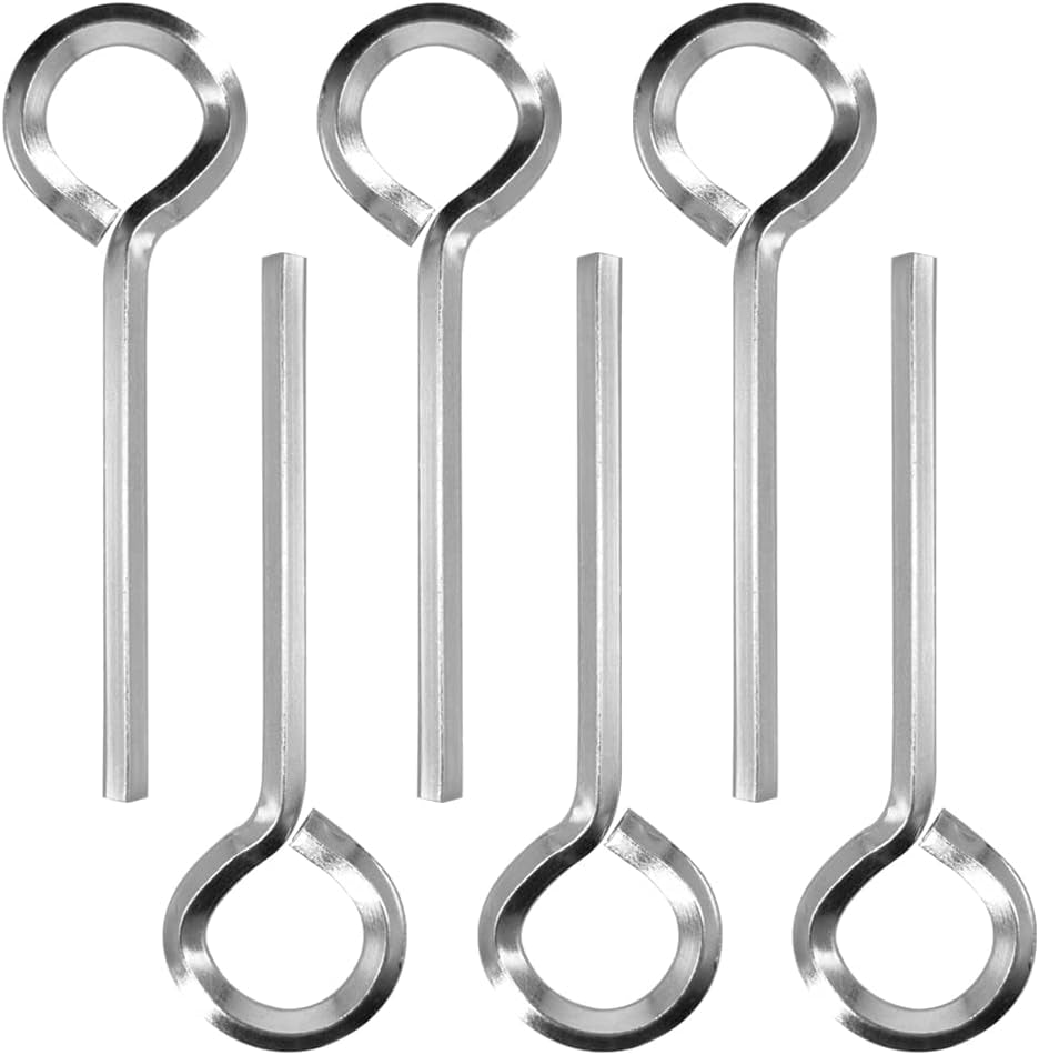 5/32 Inch Standard Hex Dogging Key Allen Wrench Door Key for Push Bar Panic Exit Devices - 6 Pack