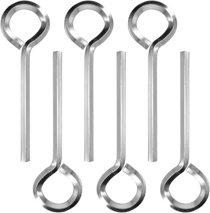 5/32 Inch Standard Hex Dogging Key Allen Wrench Door Key for Push Bar Panic Exit Devices - 6 Pack