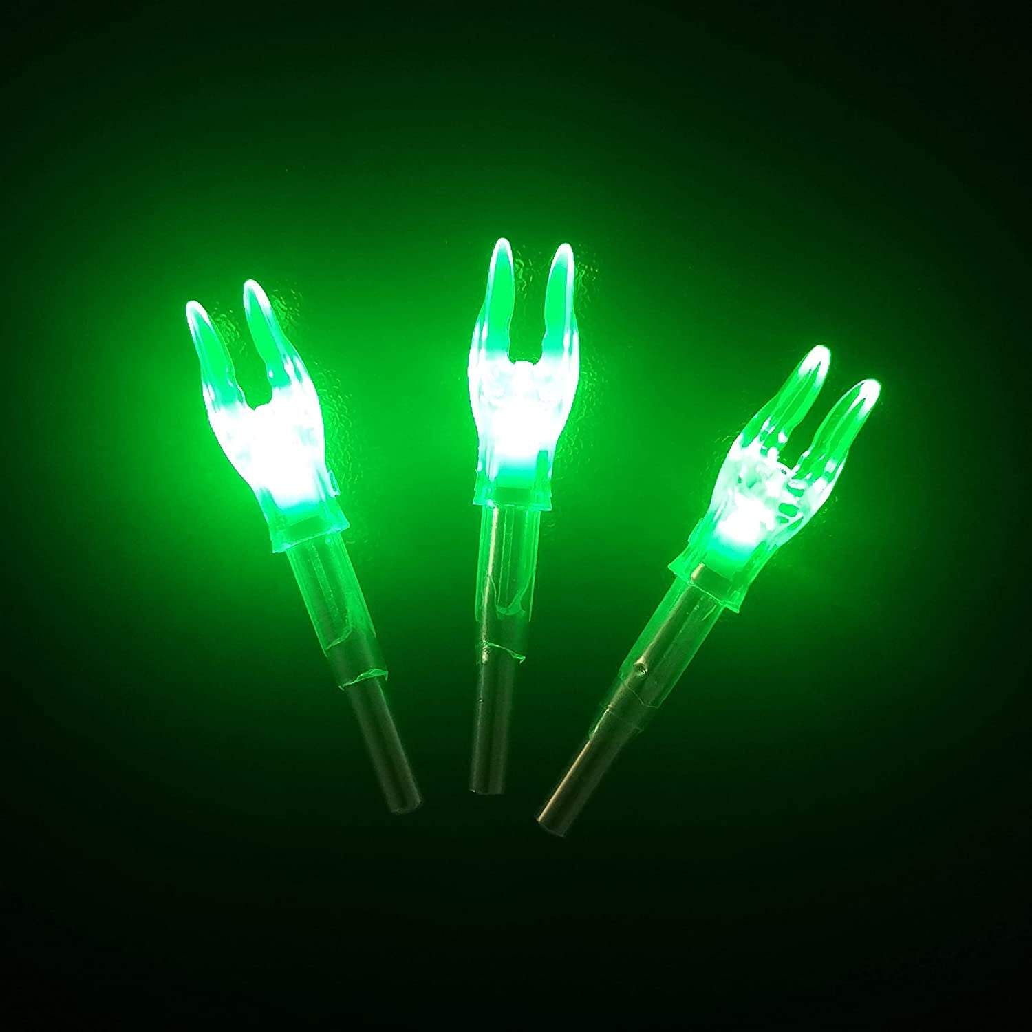 Arrow Nock X/5.2Mm LED Nock Screwdriver Included, 6 PCS Universal Fit for Arrows with ID of .204&quot;.233&quot;.244&quot; &amp; .246&quot;