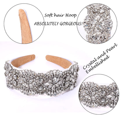 UYT Crystal Headbands for Women&