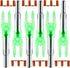 Arrow Nock X/5.2Mm LED Nock Screwdriver Included, 6 PCS Universal Fit for Arrows with ID of .204".233".244" & .246"