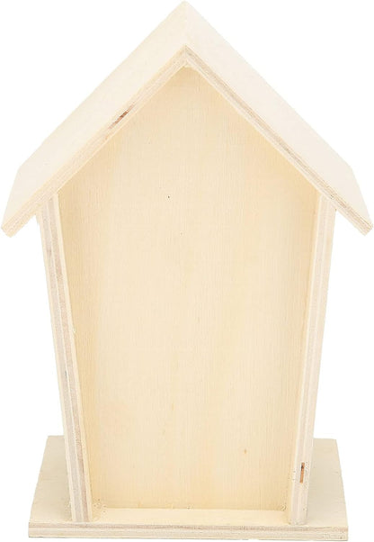 Alvinlite Wooden Mason Bee House, 2Pcs Insect House, Outdoor Hanging Insect Hotel for Pollinating Bee, Butterfly, Ladybirds, Insect Habitat, Bug Hotel Garden, 5.91 X 5.5 X 4.33 Inch