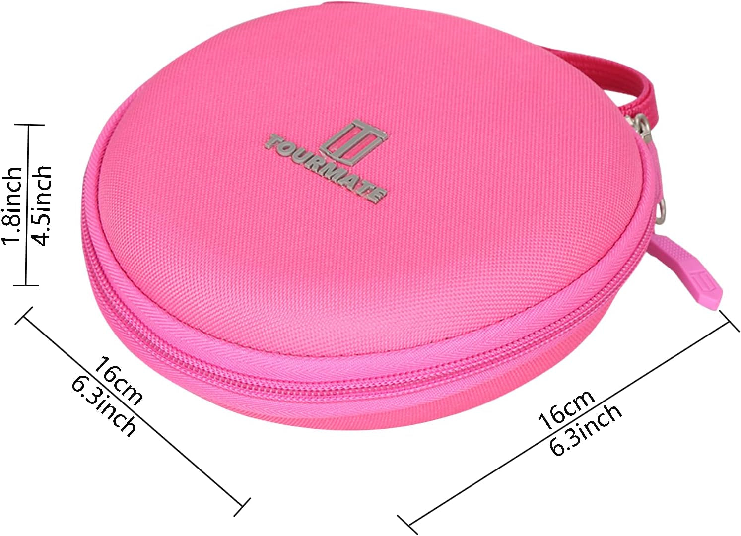 CD Player Case Compatible with Byronstatics PCD220B / GPX PCB319B Portable Disc CD Player, Travel Carrying Stoarge Holder (Pink, Case Only)