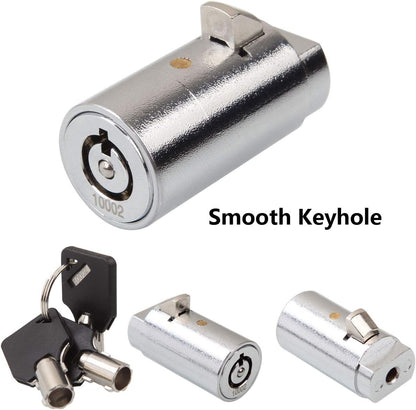 Candy Machine Key, High Security Vending Machine Lock and Key (Keyed Alike), 5-Pack Soda Machine Lock for Coke Machine, Pepsi Machine, Snack Machine, Candy Machine