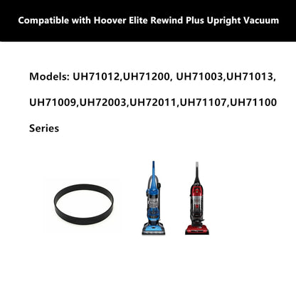 CPAI Replacement Belts for Hoover Elite Rewind plus Upright Vacuum,Compatible with Models Uh71012,Uh71200,Uh71003,Uh71013,Uh71009,Uh72003,Uh72011,Uh71107,Uh71100,Parts 562932001 (2 Belt)