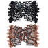 2 Pcs Magic Hair Comb for Lady Women Girls Hair Styling Combs, Easy Stretch Beaded Combs Clips