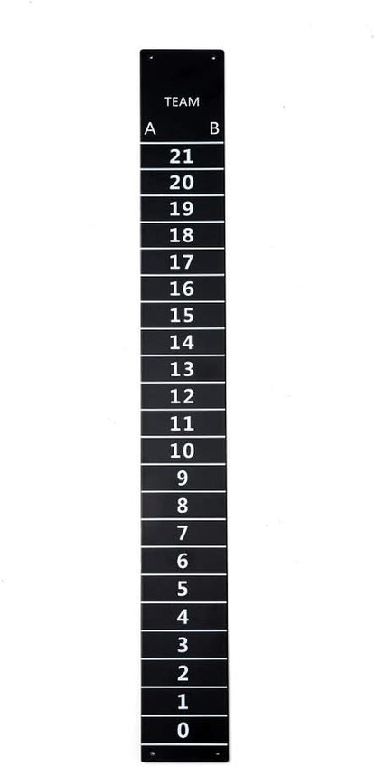 Cornhole Game Steel Scoreboard with Magnetic Score Keepers, Applicable to Ladder Toss Game as Well