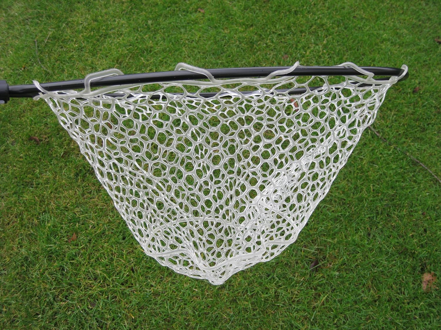 Collapsable Aluminum Landing Net with Rubber Net (Hoop:20&quot;X16&quot;;Total Length:47&quot;)